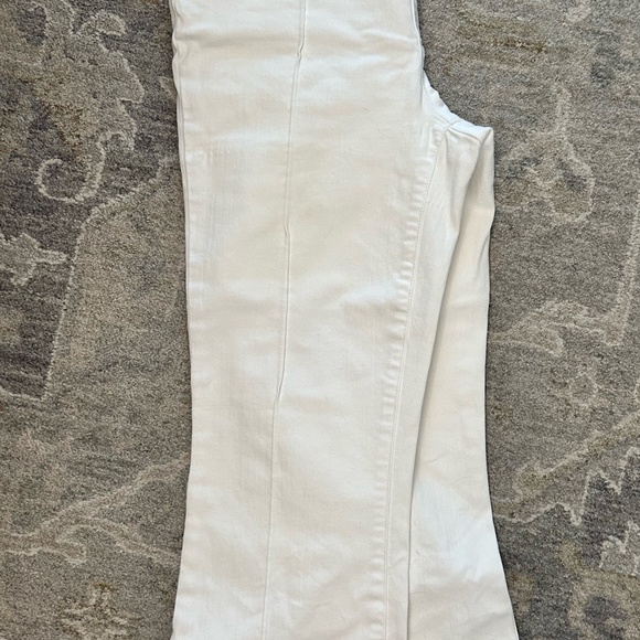 White Denim pull-on Liverpool Jeans with Front seam - Picture 2 of 5